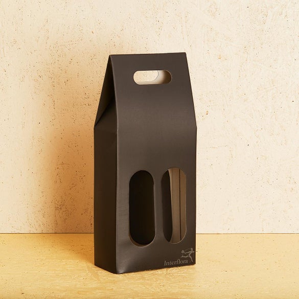 Vingaveæske med 2 fl. vin - efter eget valg